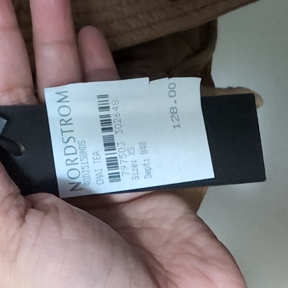 Blank NYC Chai Tea Quilted Jacket, Size XS - Picture 12 of 14